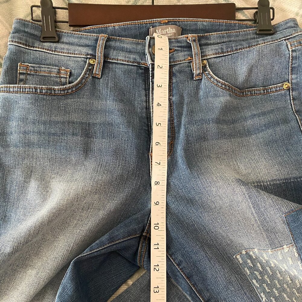 Martha Stewart Patchwork Jeans - Picture 4 of 4